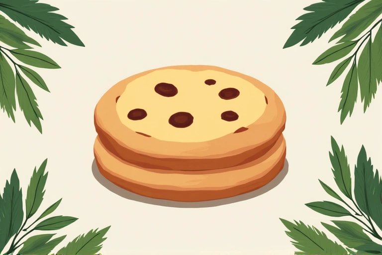 Illustration of browser cookies, small digital files representing data and privacy