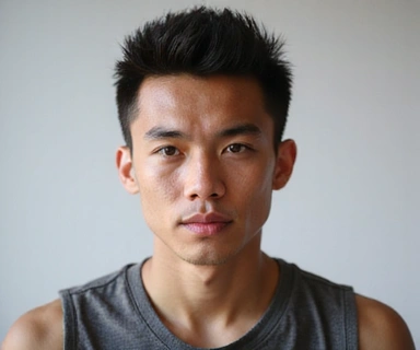 Neutral portrait photo of Ben 'before' improvement, no text or letters.